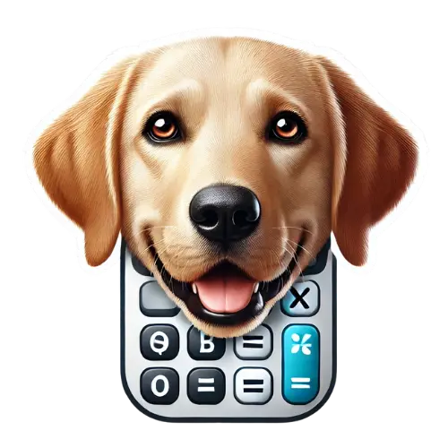 Dog Calculator Logo Dog Calculator Logo
